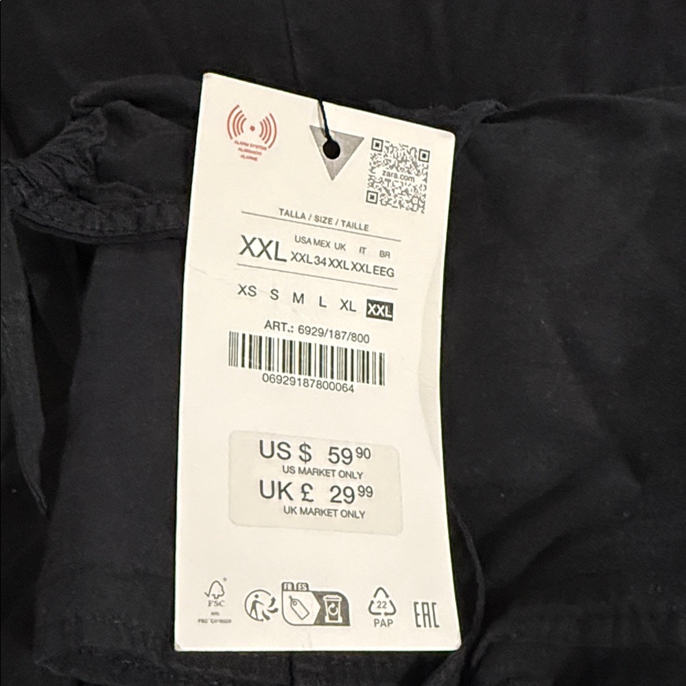 Zara Black Maxi Dress - Picture 2 of 3